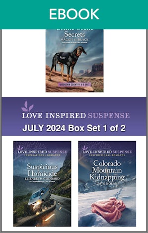 Love Inspired Suspense July 2024 - Box Set 1 of 2