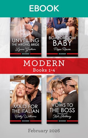Cover image for Modern Box Set 1-4 February 2026, isbn: 9781038975492