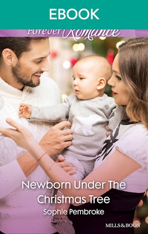 Newborn Under The Christmas Tree